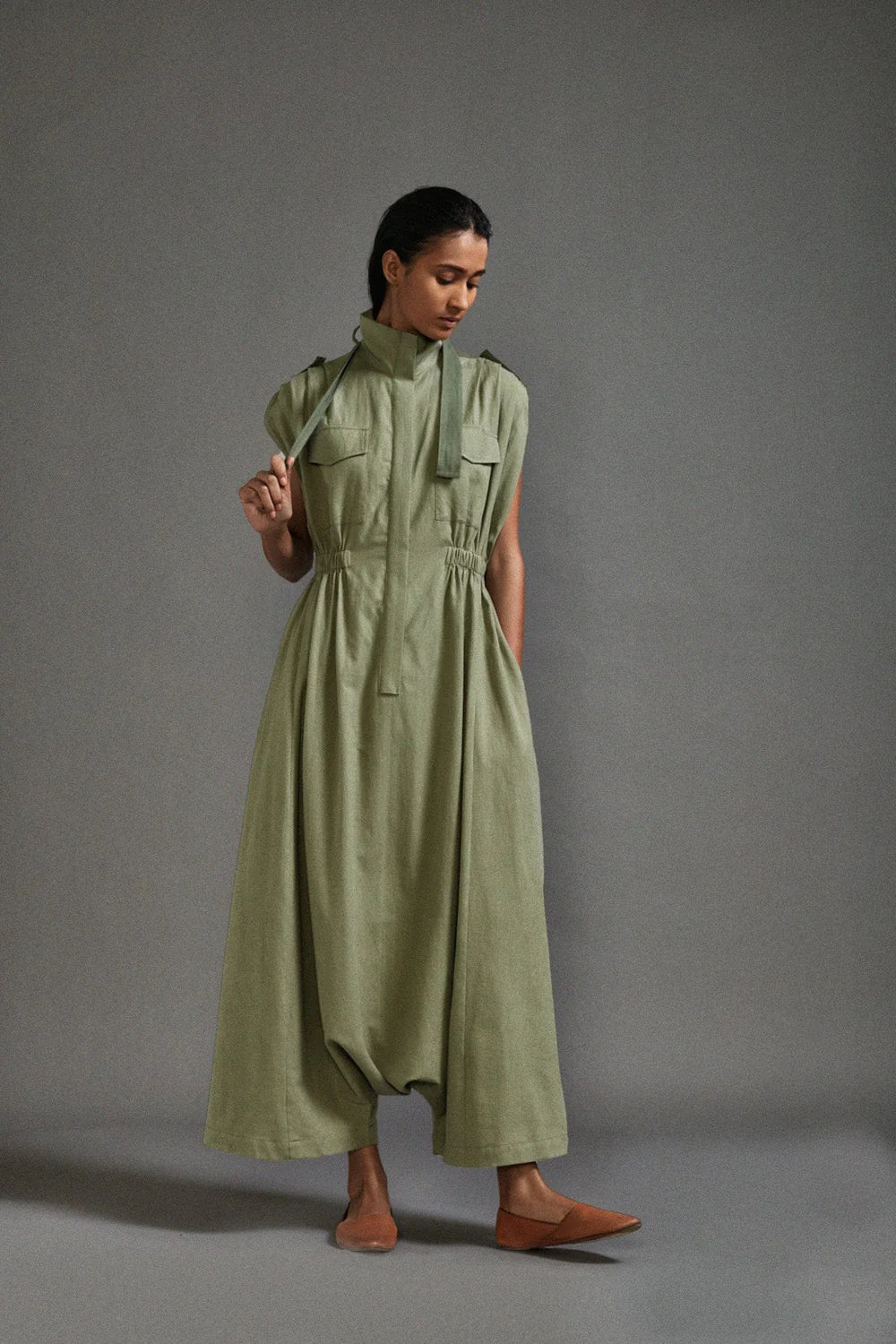 Rust Safari Sphara Jumpsuit